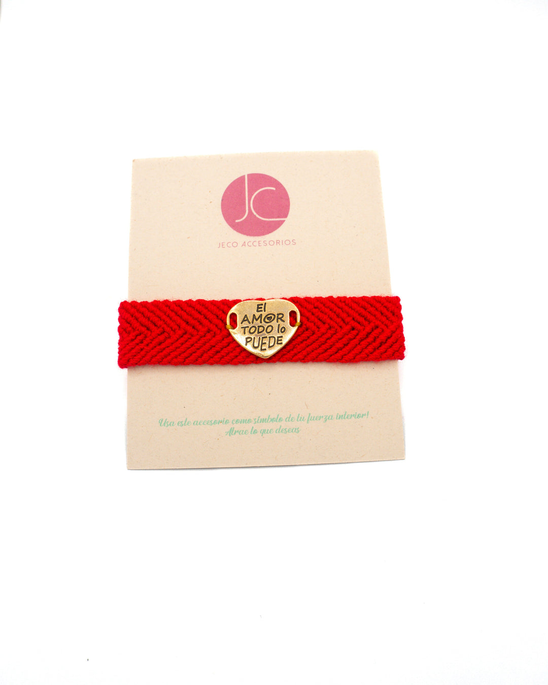 Pulsera el amor todo lo puede Accesoriosjeco 