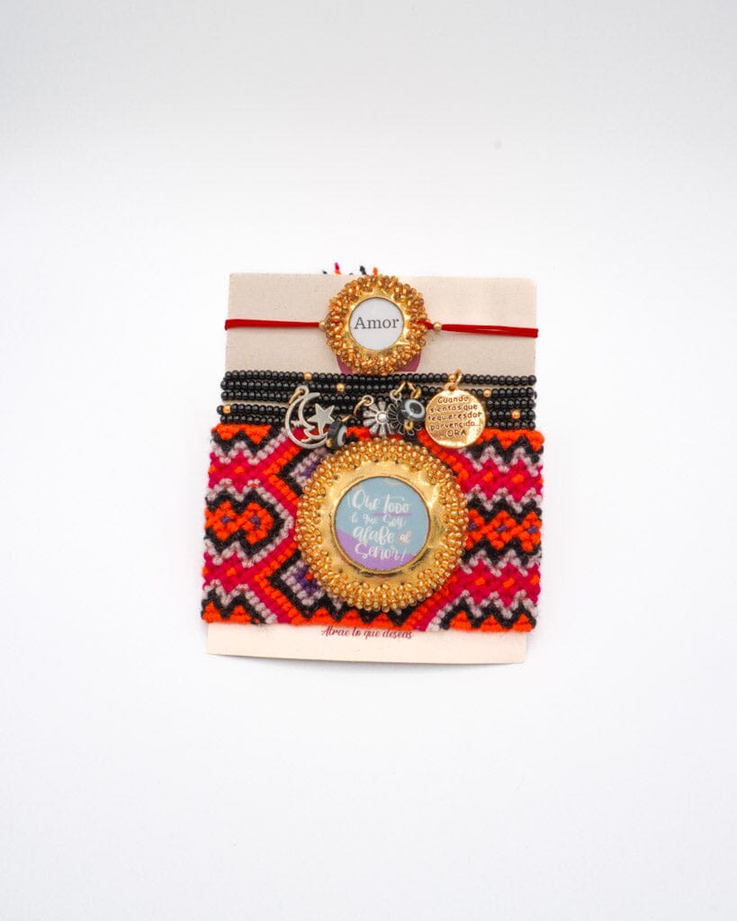 Set de pulsera amor por Dios Accesoriosjeco 
