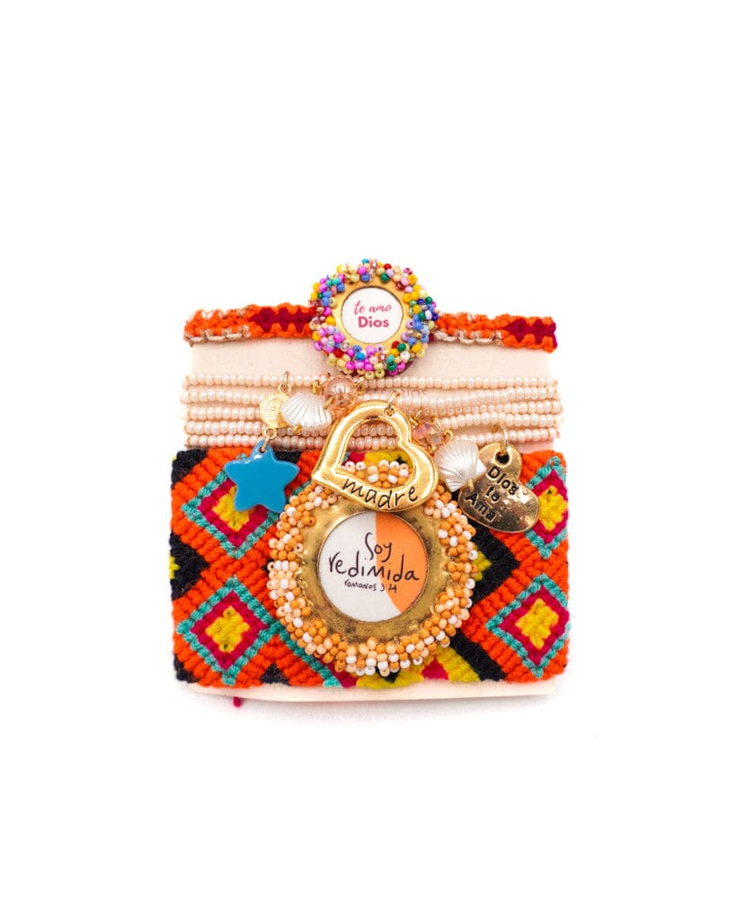 Set de pulsera soy redimida Accesoriosjeco 