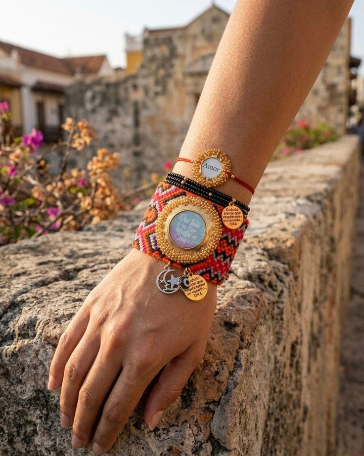 Set de pulsera amor por Dios Accesoriosjeco 