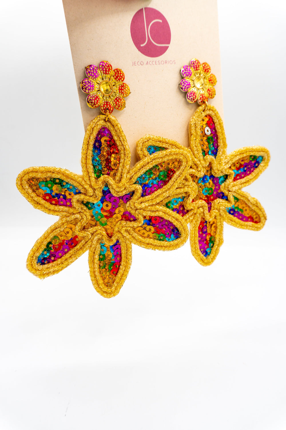 Aretes colores del carnaval Accesoriosjeco 