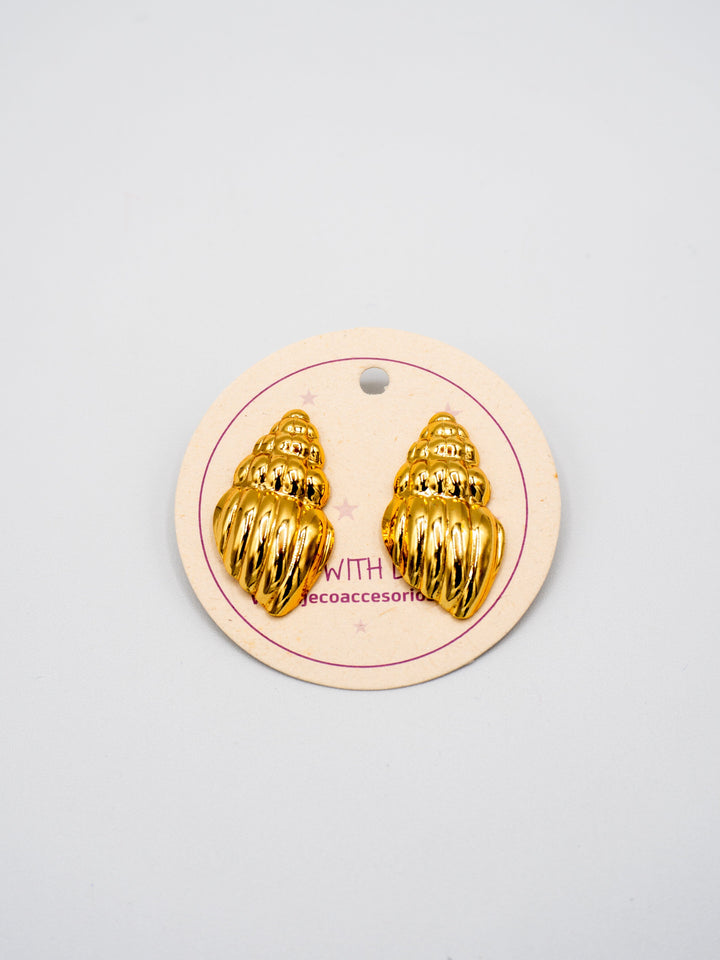 Aretes caracoles Accesoriosjeco 