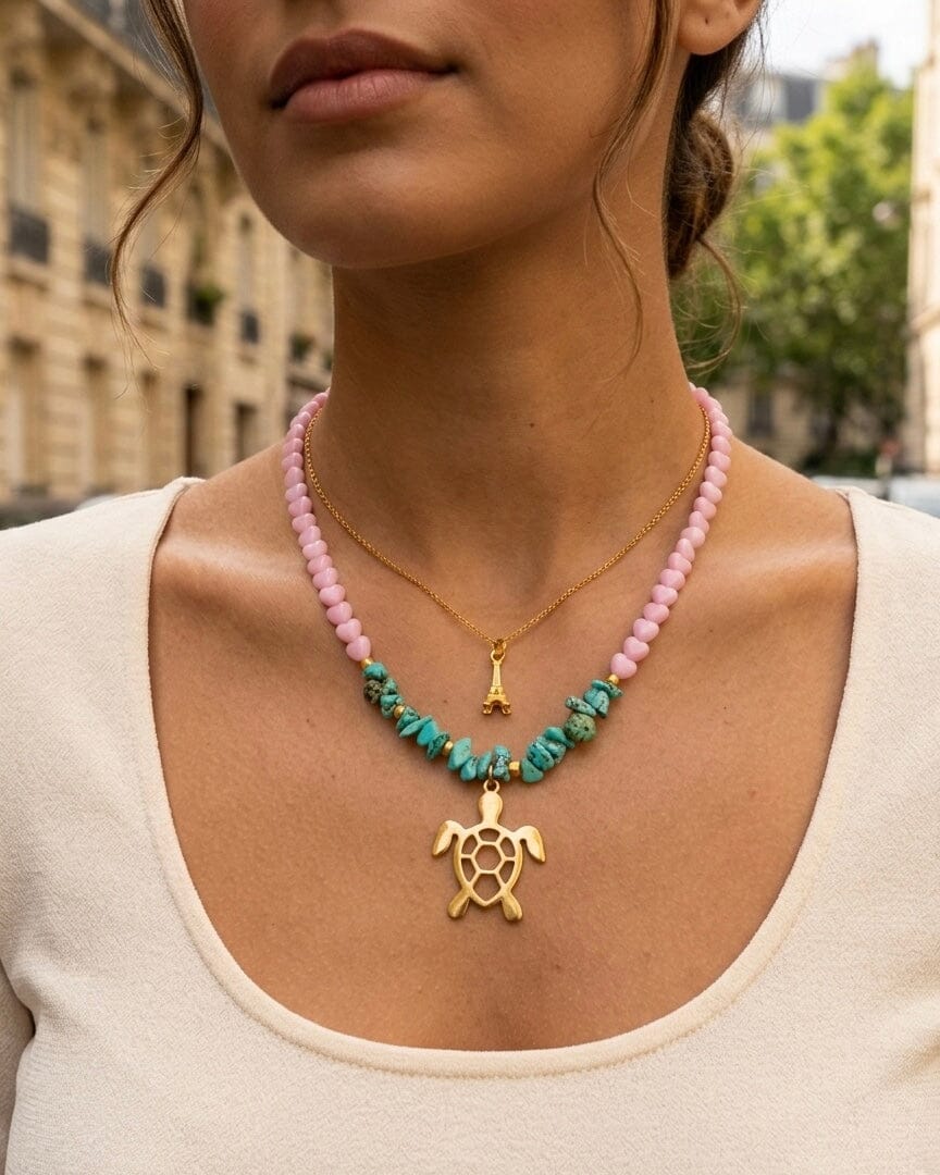 Dúo de collar mar y viajes Accesoriosjeco 