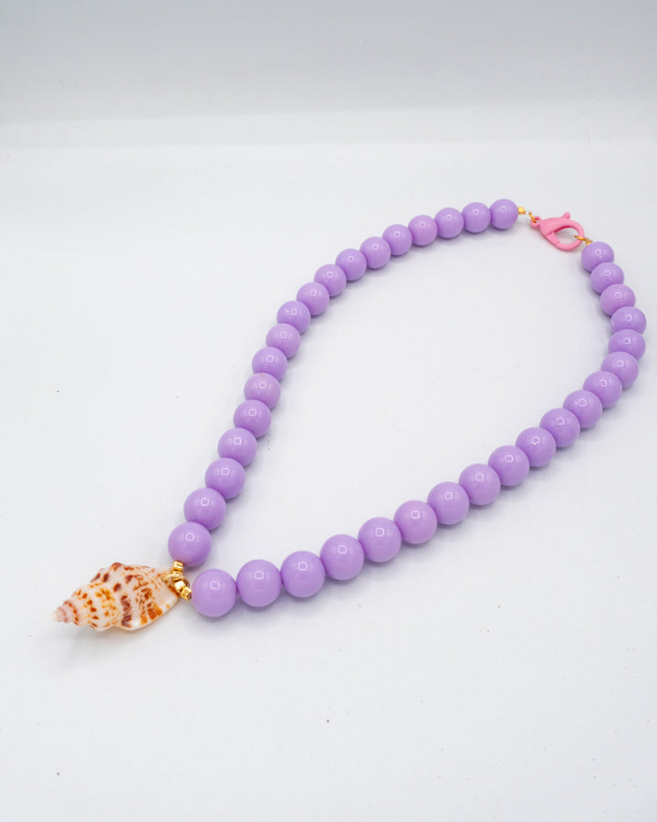 Collar morado marino Accesoriosjeco 