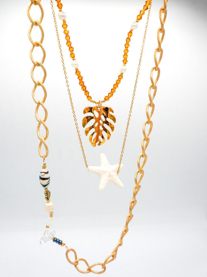 Set collar tropical Accesoriosjeco 
