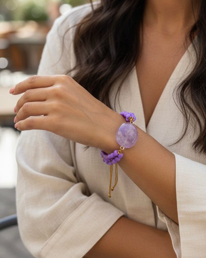 Pulsera amatista Accesoriosjeco 