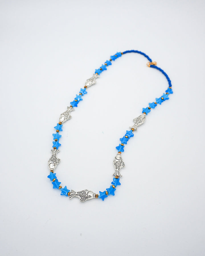 Collar pez azul Accesoriosjeco 