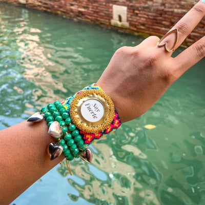 Set de pulsera soy fuerte Accesoriosjeco 