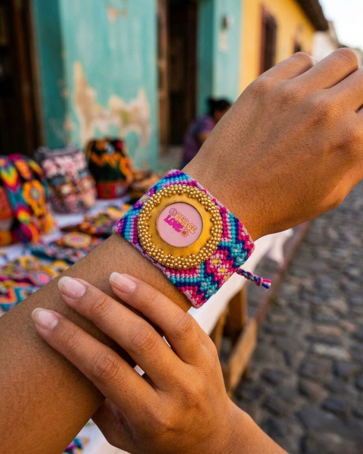 Pulsera paz y amor Accesoriosjeco 