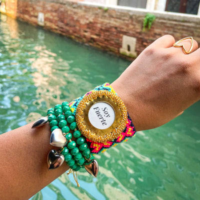 Set de pulsera soy fuerte Accesoriosjeco 