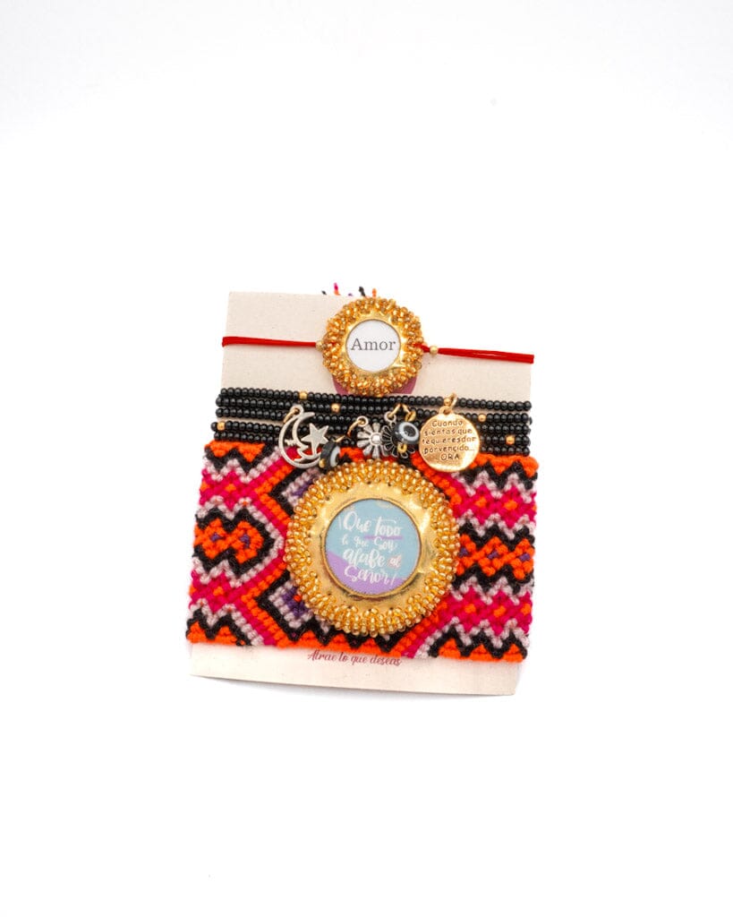 Set de pulsera amor por Dios Accesoriosjeco 