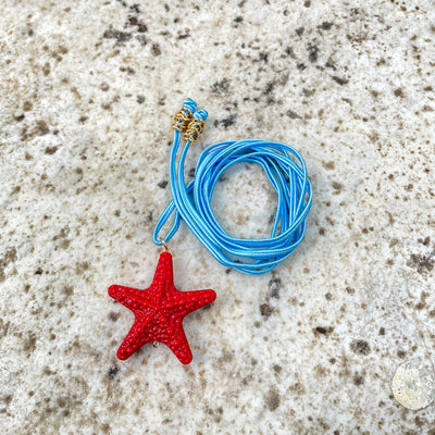 Pulsera-collar azul Accesoriosjeco 