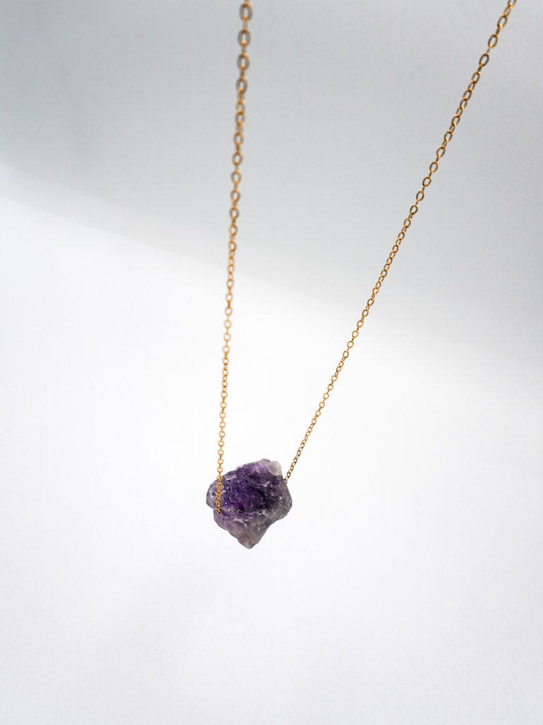 Collar piedra amatista Accesoriosjeco 