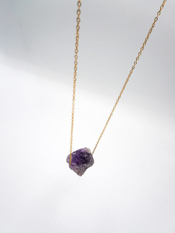 Collar piedra amatista Accesoriosjeco 