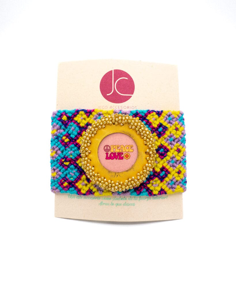 Pulsera paz y amor Accesoriosjeco 