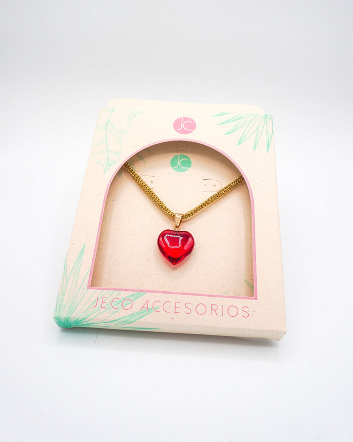 Collar corazón de mamá Accesoriosjeco 