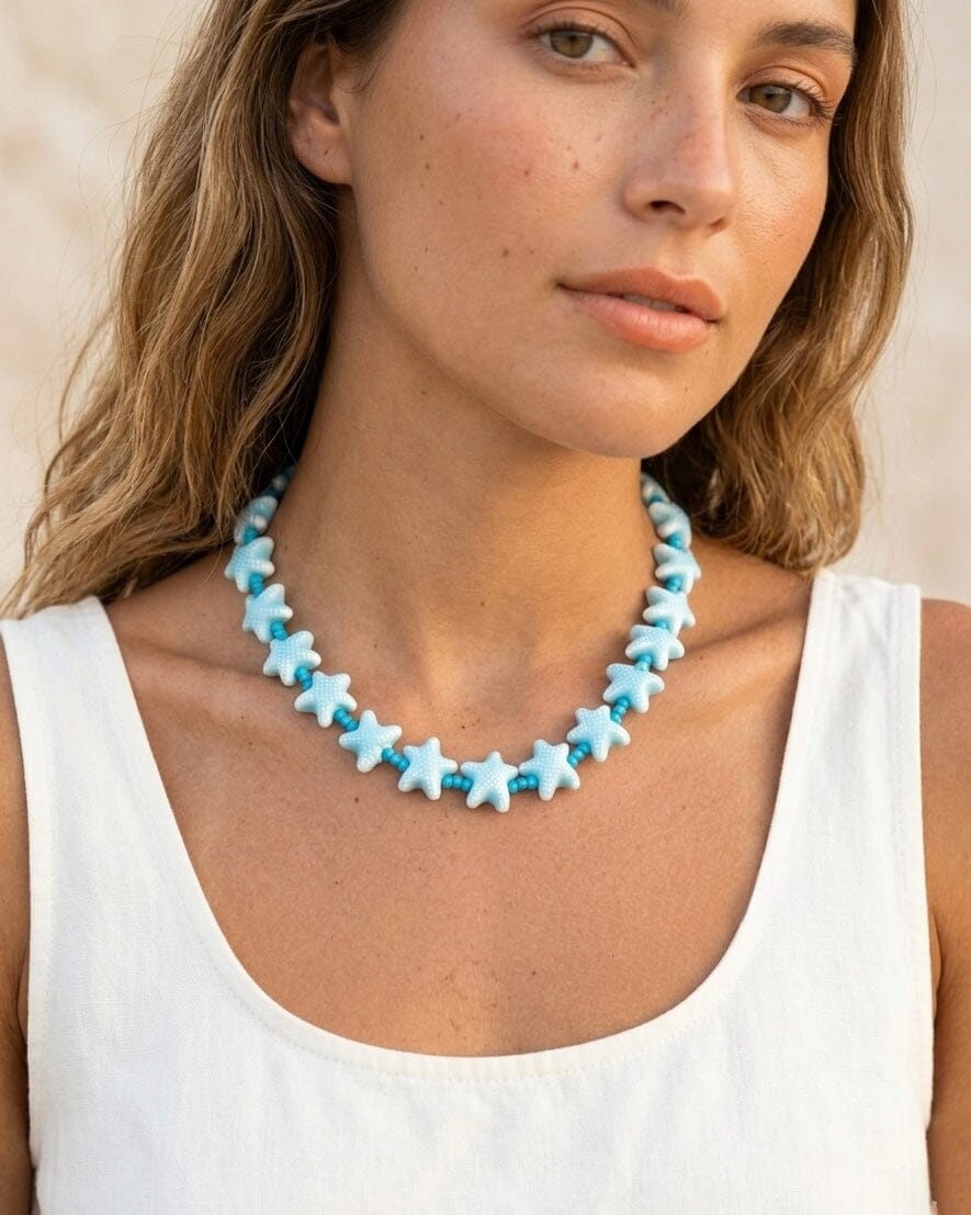 Collar estrellas de mar Accesoriosjeco 