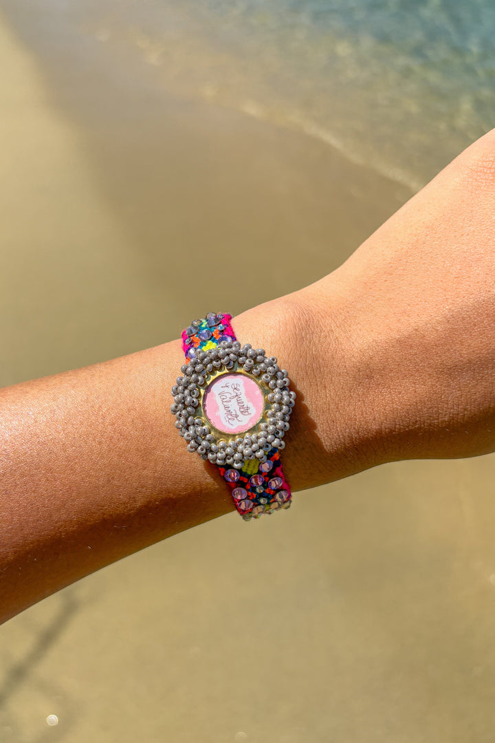 Pulsera se fuerte Y valiente Accesoriosjeco 