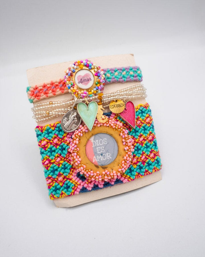 Set de pulsera Dios es amor Accesoriosjeco 