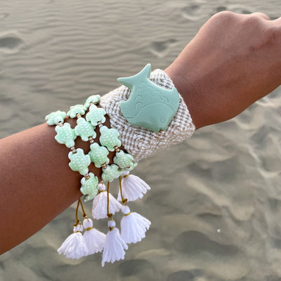 Pulsera pez verde Accesoriosjeco 