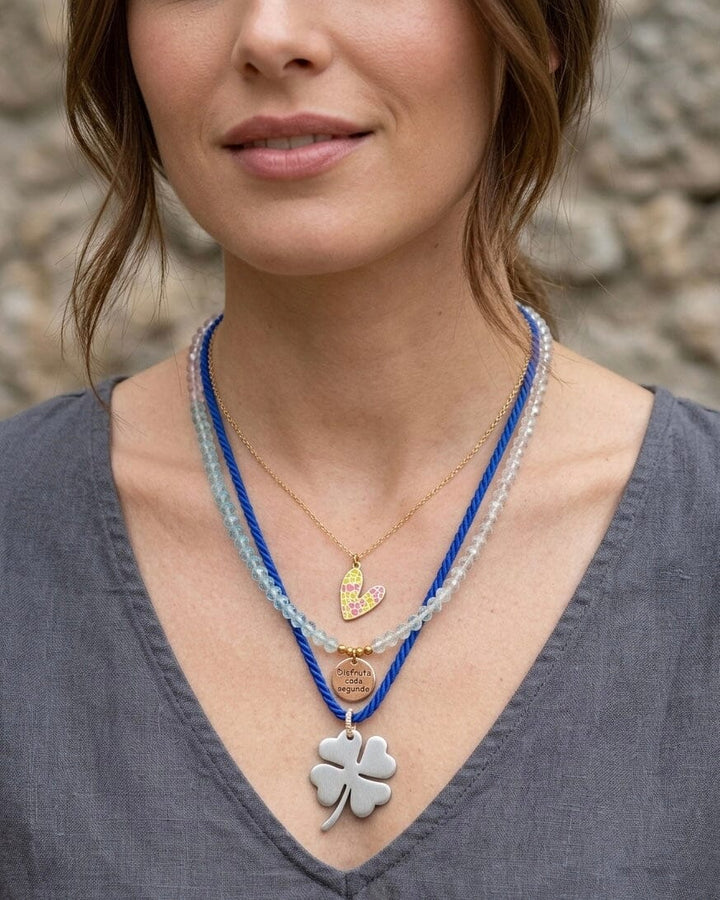 Trío de collar disfruta la vida Accesoriosjeco 