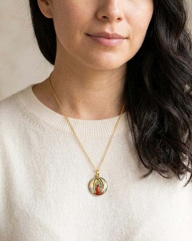 Collar medalla de la virgen Accesoriosjeco 