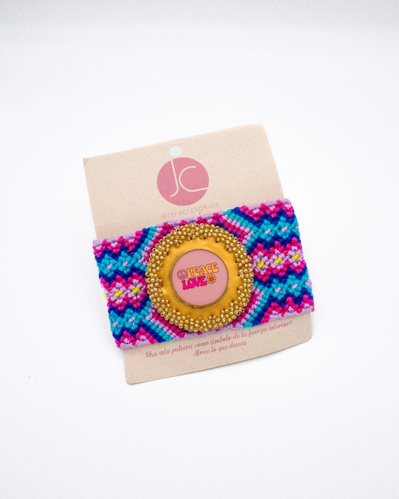 Pulsera paz y amor Accesoriosjeco 