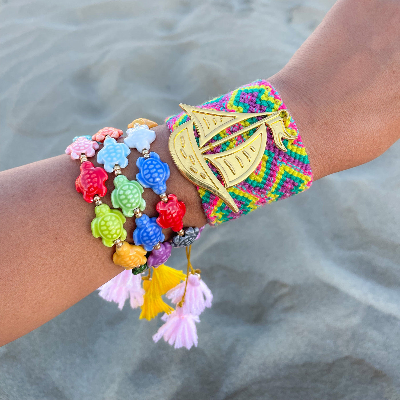 Set de pulseras marinas Accesoriosjeco 