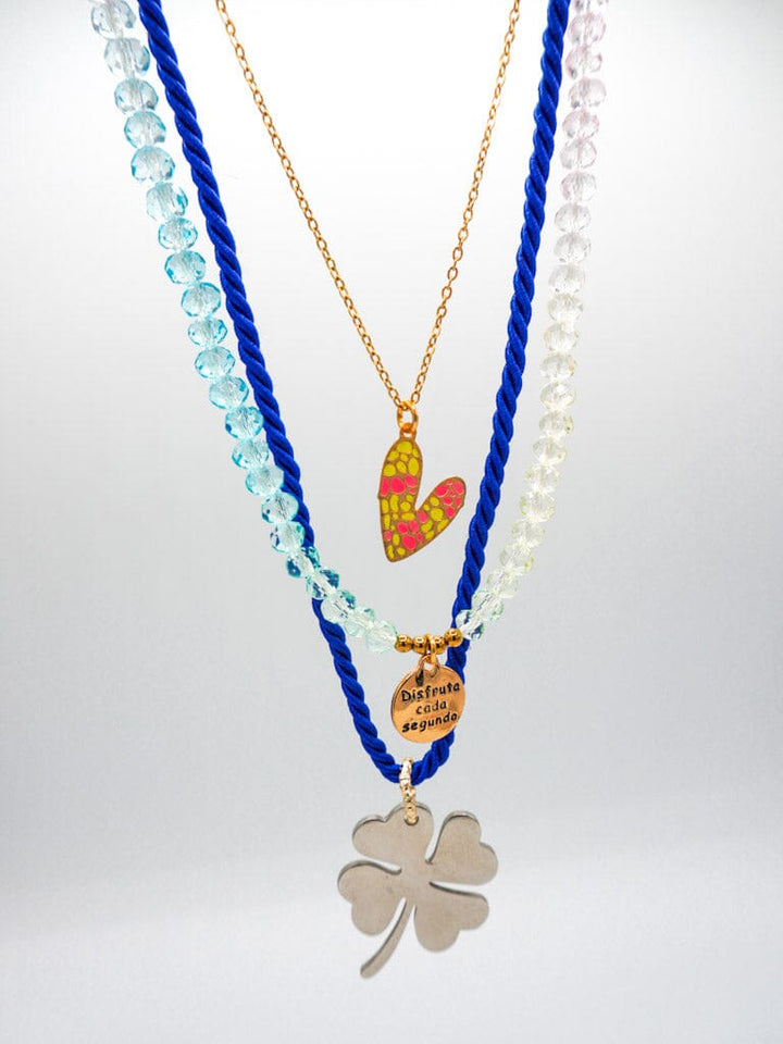 Trío de collar disfruta la vida Accesoriosjeco 
