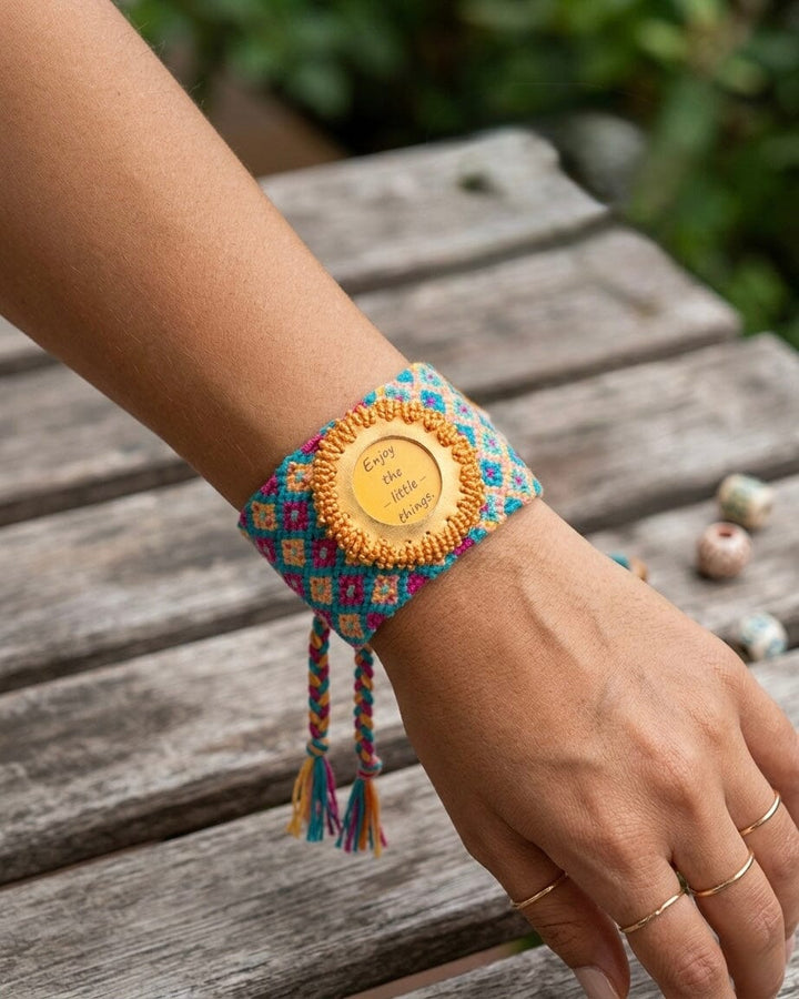 Pulsera disfruta de las pequeñas cosas Accesoriosjeco 