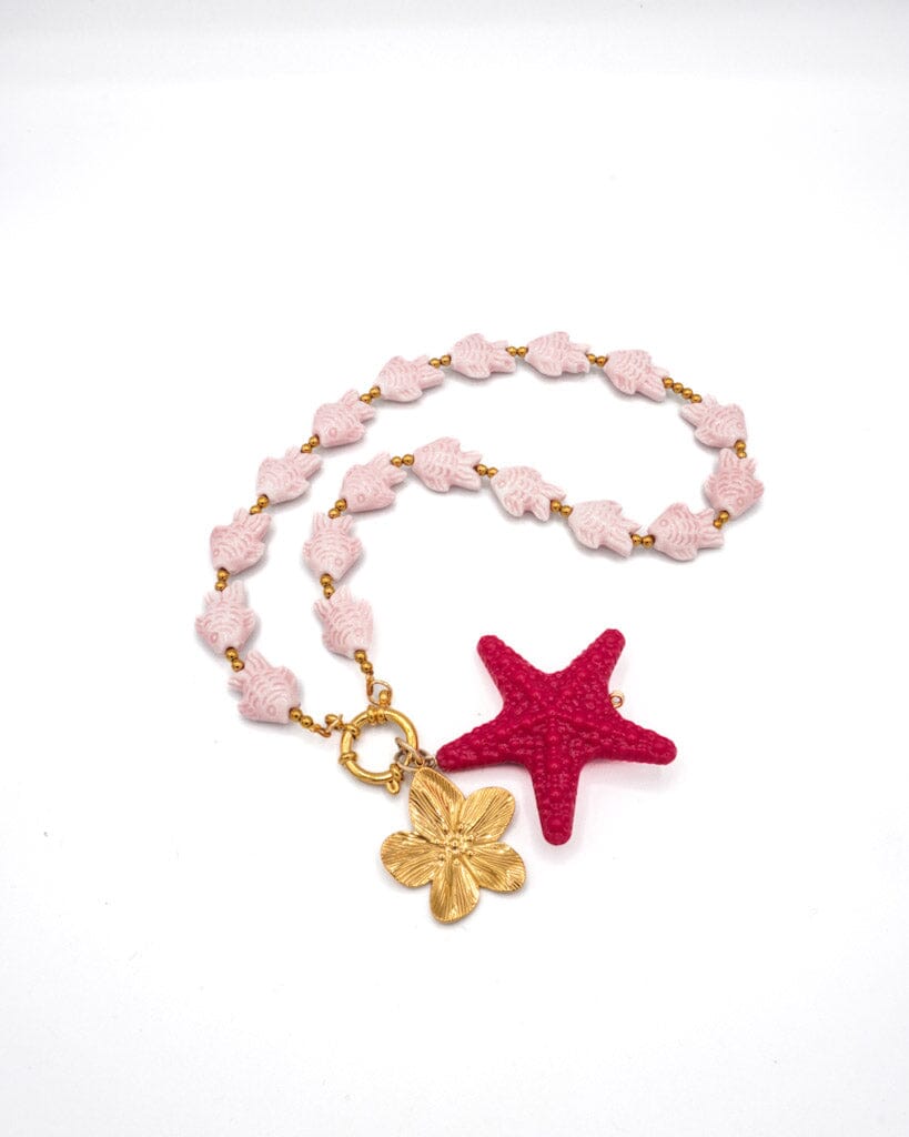 Collar marino florar Accesoriosjeco 