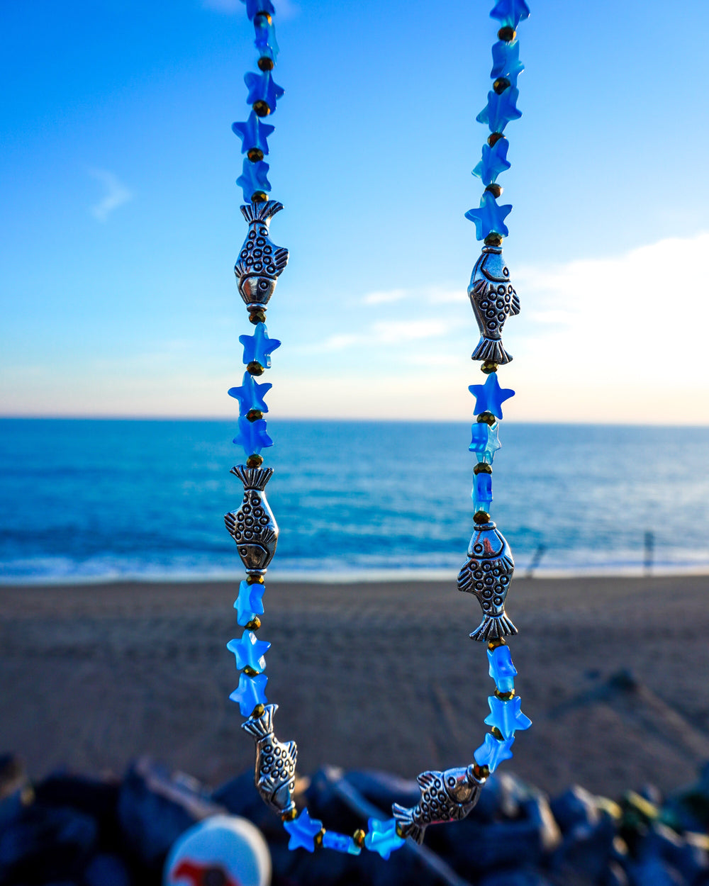 Collar pez azul Accesoriosjeco 