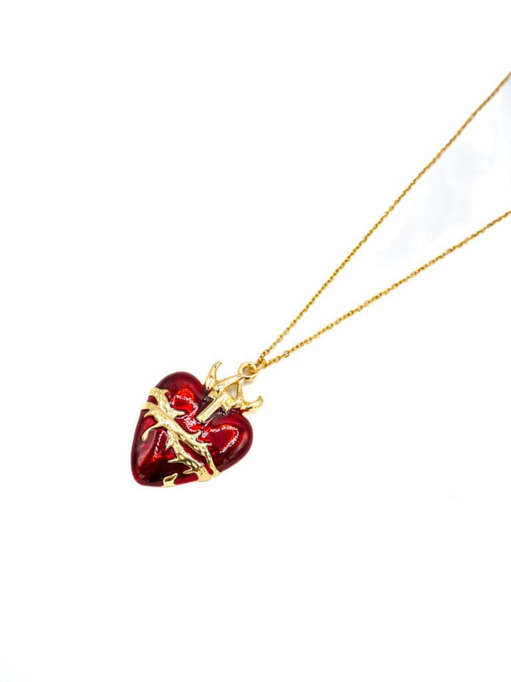 Collar corazón sagrado Accesoriosjeco 