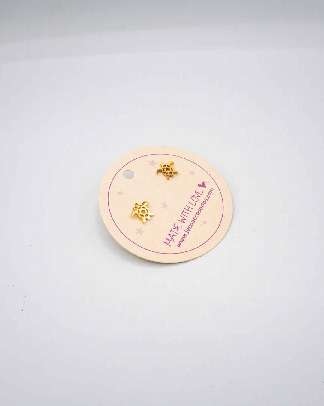 Aretes topó tortugas marinas Accesoriosjeco 