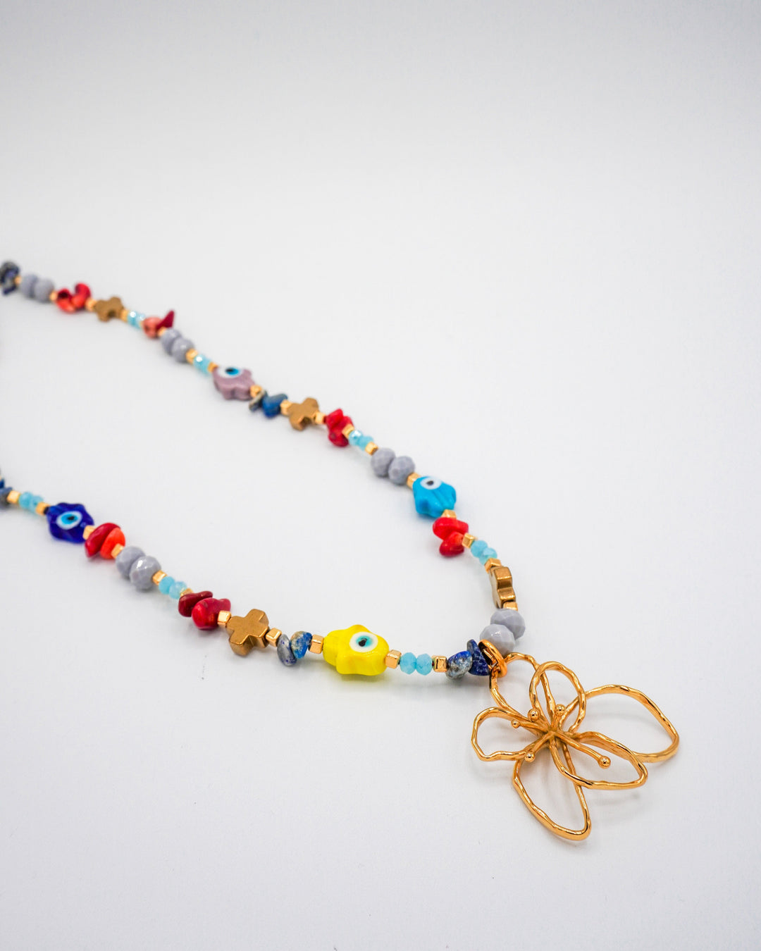 Collar flor primaveral Accesoriosjeco 