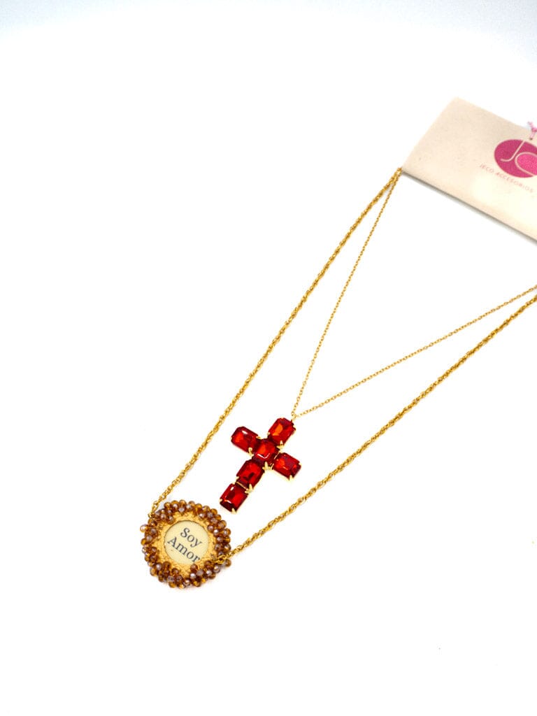 Dúo de collar soy amor Accesoriosjeco 