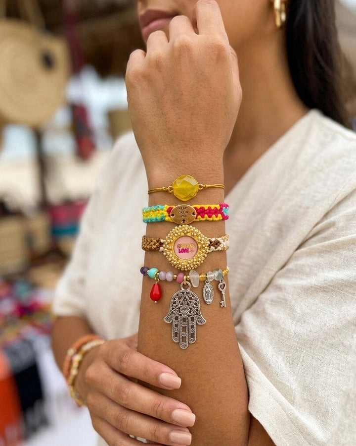Set de pulseras paz Accesoriosjeco 