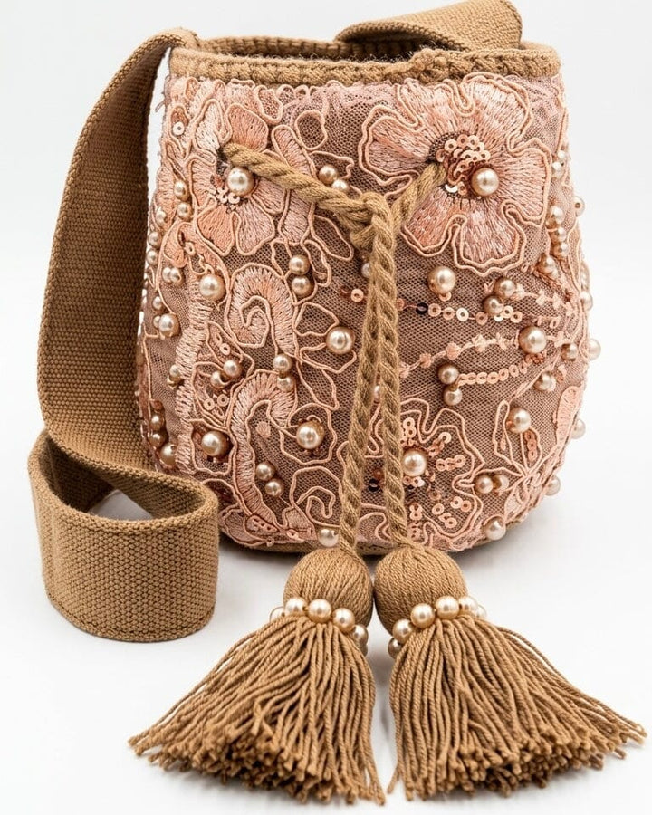 Mochila alma oro rosa Accesoriosjeco 