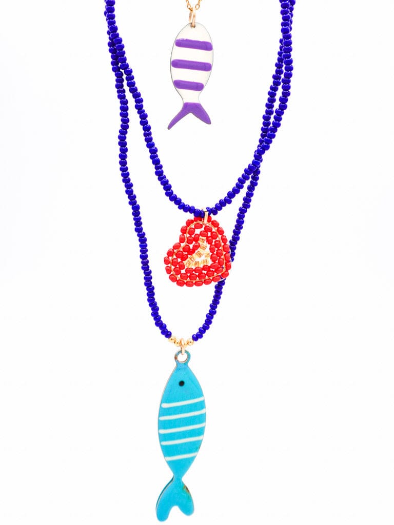 Trío de collar pez de luz Accesoriosjeco 