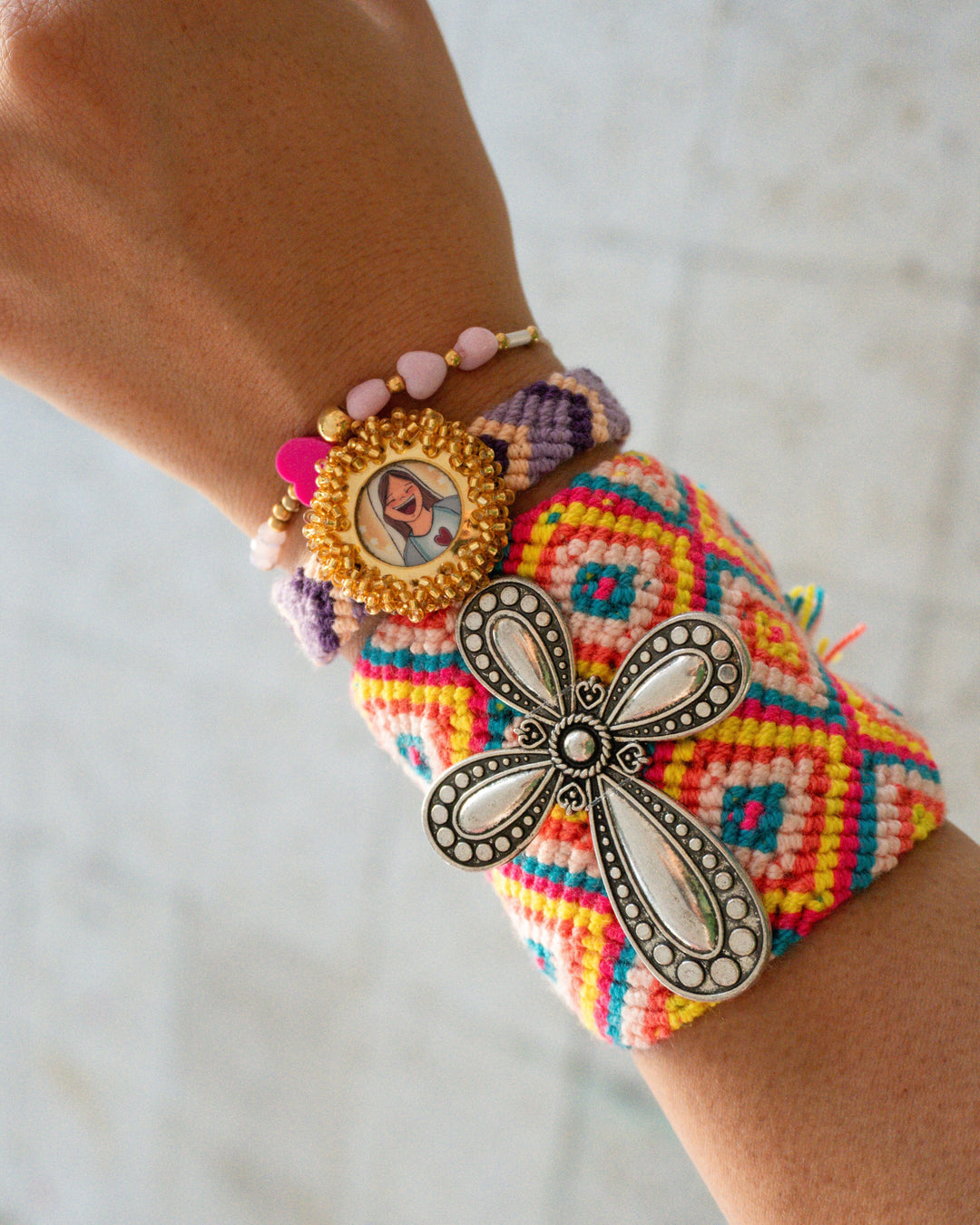 Set Pulsera Fe Wayúu Accesoriosjeco 