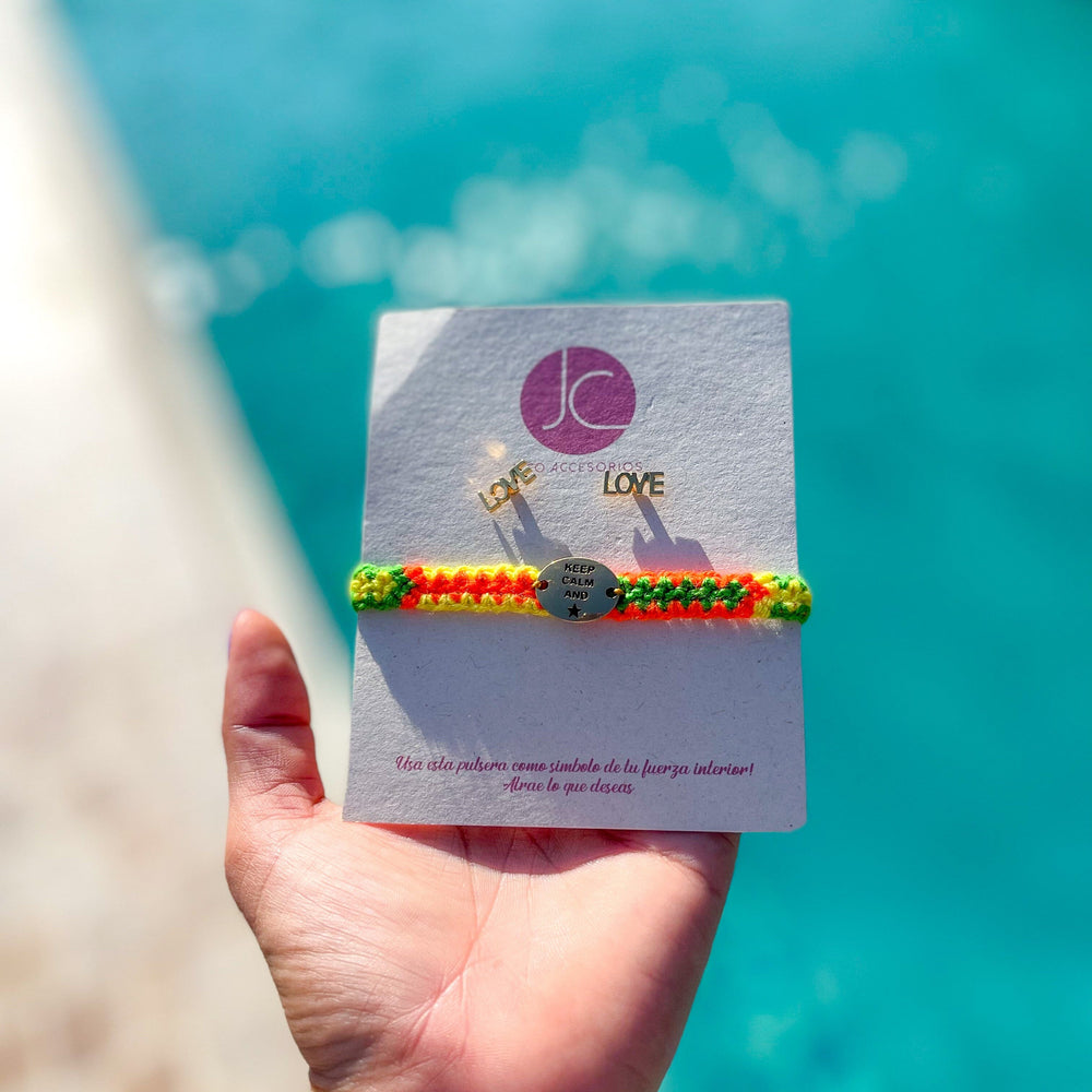 Pulsera + topito mantén la calma Accesoriosjeco 