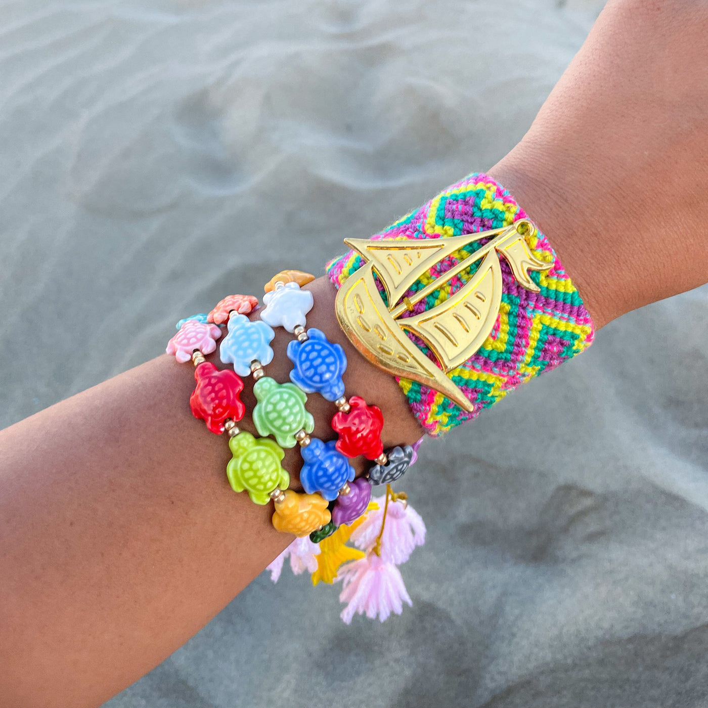 Set de pulseras marinas Accesoriosjeco 