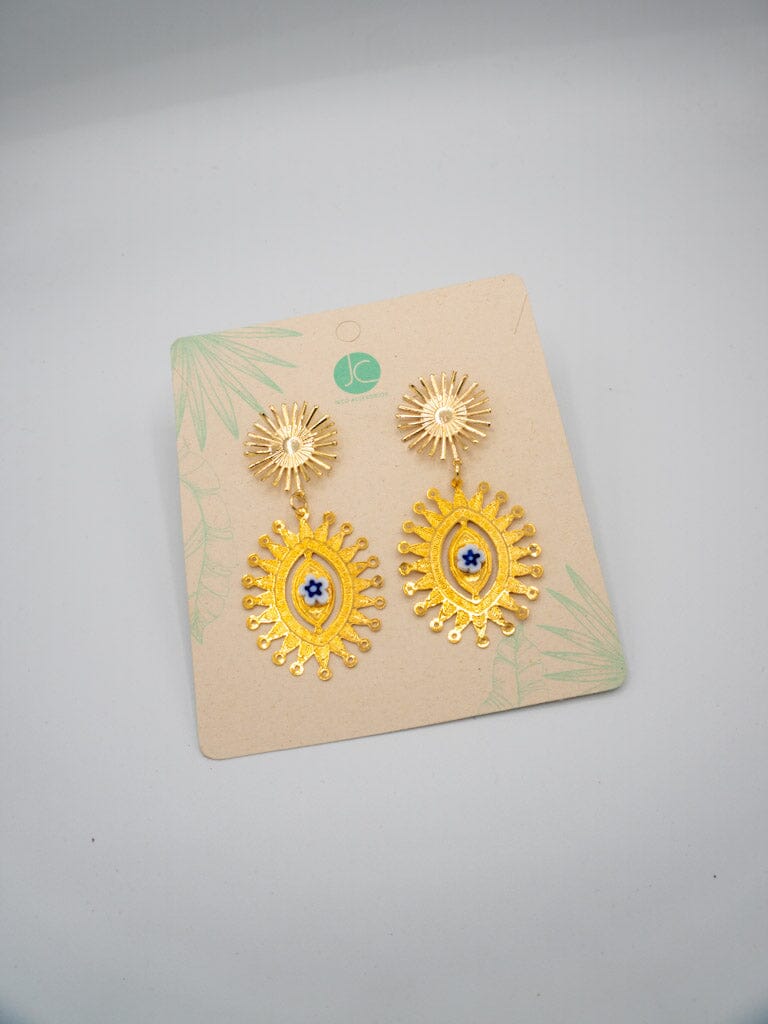 Aretes ojo de la fortuna Accesoriosjeco 