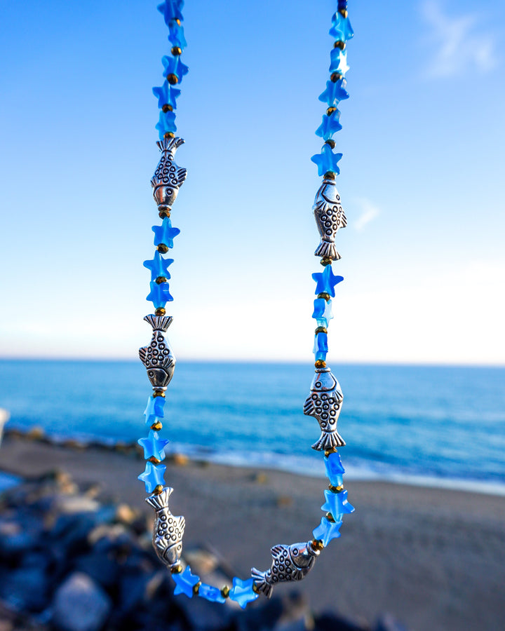 Collar pez azul Accesoriosjeco 