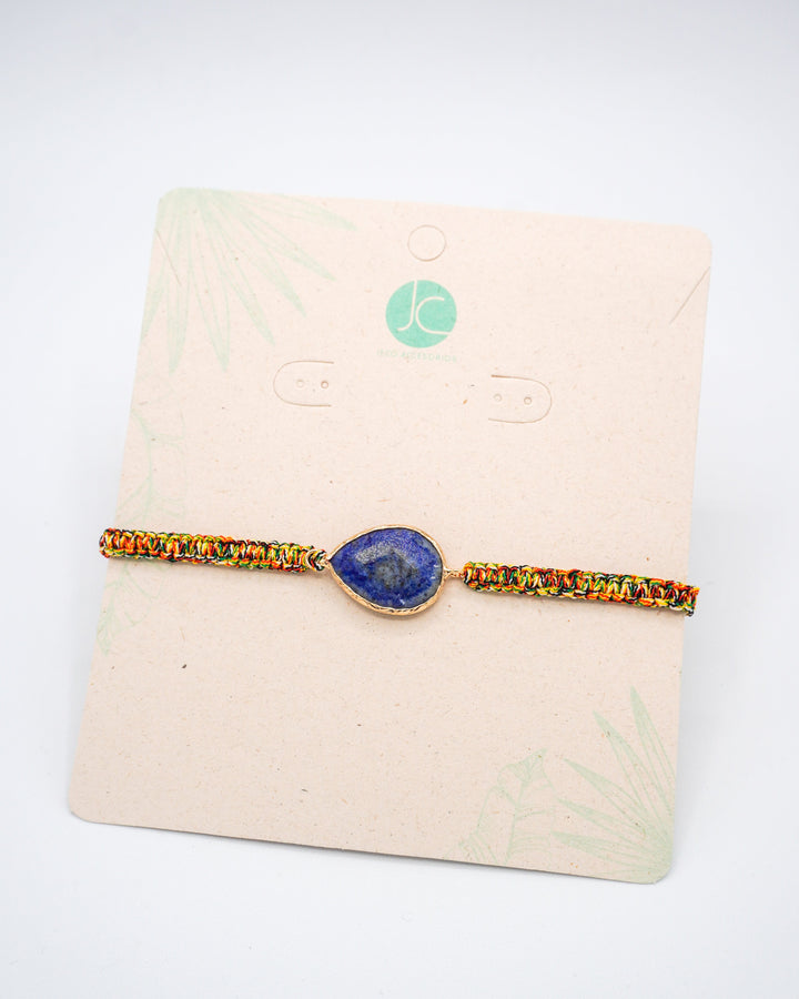 Pulsera cuarzo azul Accesoriosjeco 