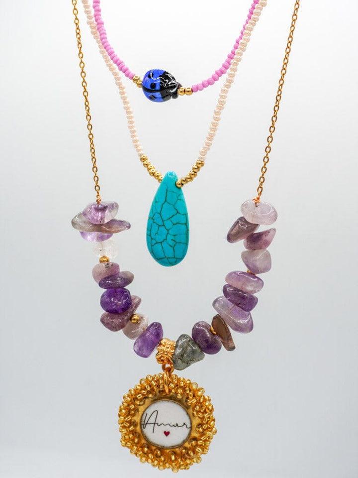 Trío de collar amor y luz Accesoriosjeco 