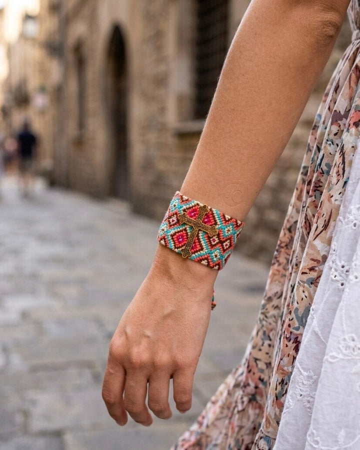 Pulsera cruz Accesoriosjeco 