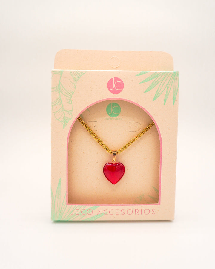 Collar corazón de mamá Accesoriosjeco 