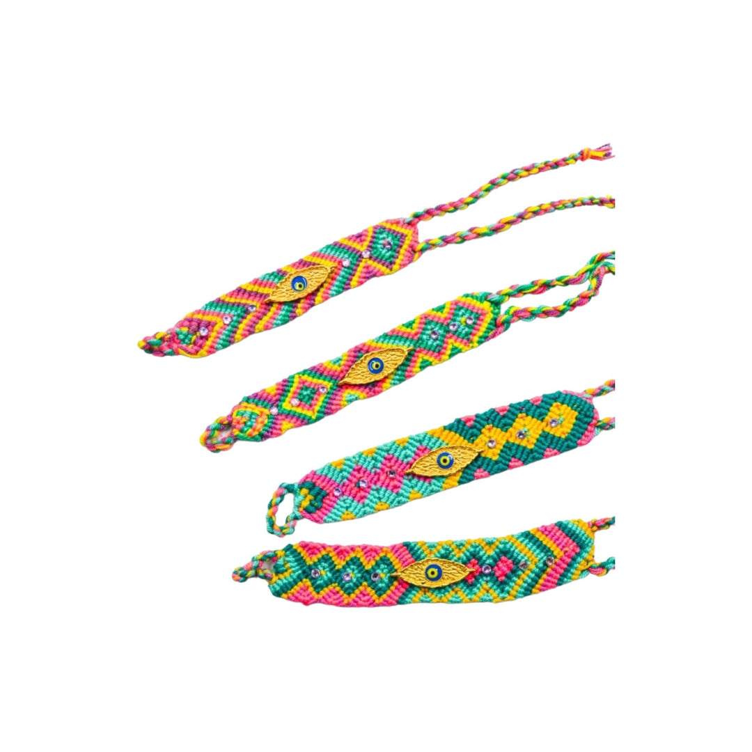 Pulsera Wayúu ojo Accesoriosjeco 