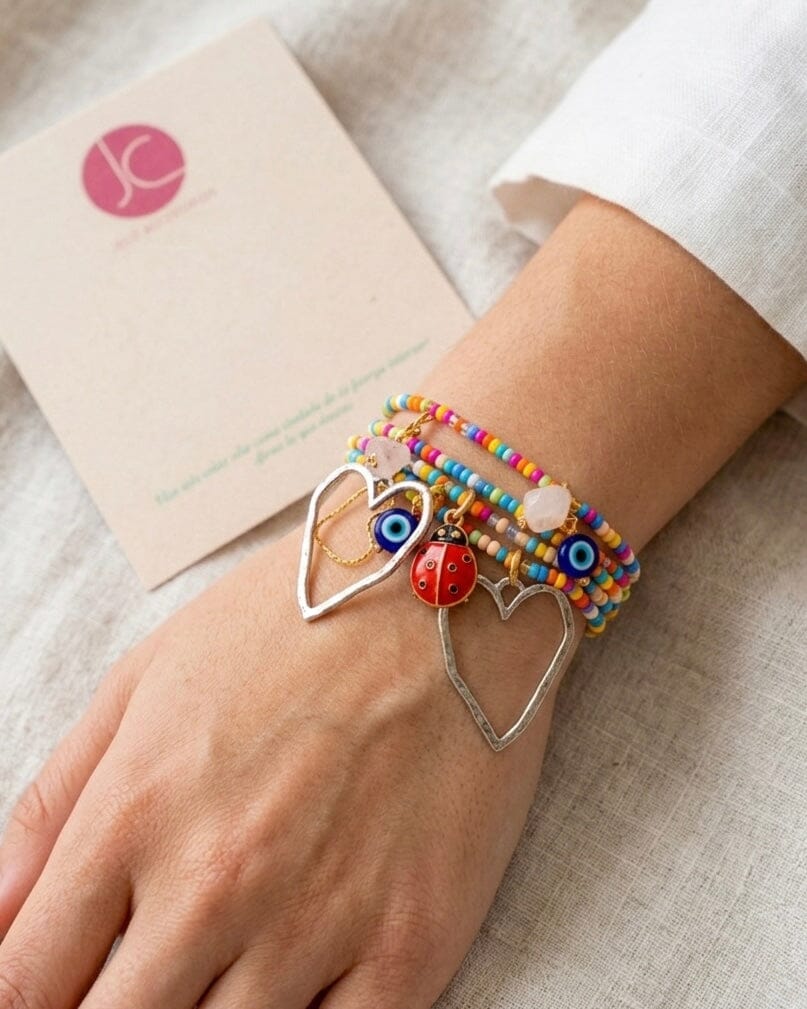 Maxi pulsera corazón de protección Accesoriosjeco 
